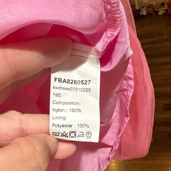 Off the Shoulder Hot Pink Dress - Picture 4 of 6